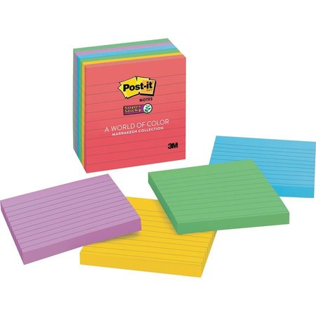 POST-IT Note, Popup, 4X4, 6Pk, Lined Pk MMM6756SSAN